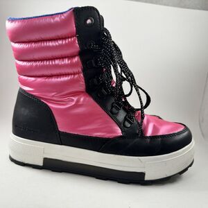 Cougar Wahoo Nylon waterproof winter boots pink/black size‎ 7
